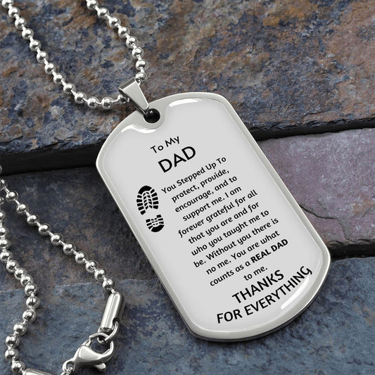 To My Dad | Dog Tag