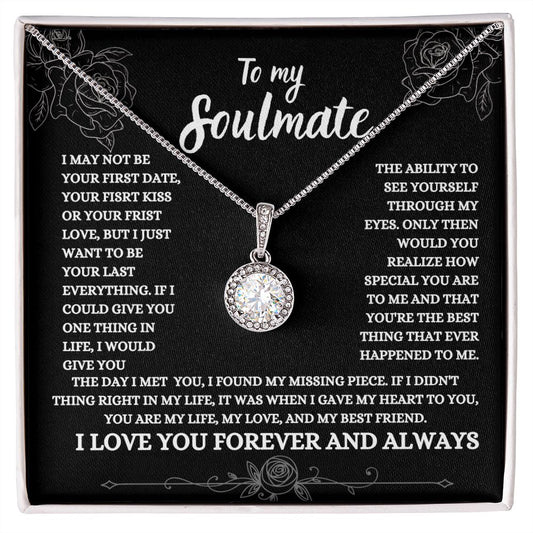 To Beautiful Soulmate | Eternal Soul Necklace | Joyful Gift Place