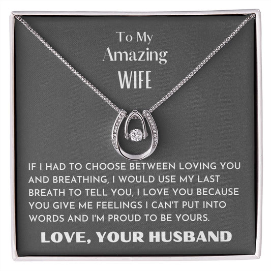 To My Wife | Pure Luck Necklace