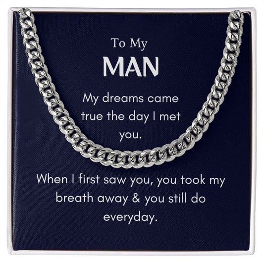 To My Boyfriend | Cuban Link Chain