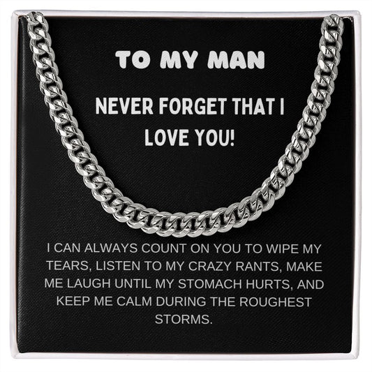 To My Man | Cuban Chain