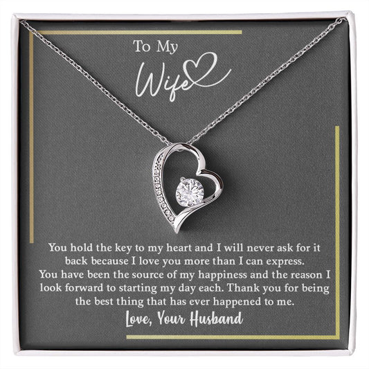 My Wife | The Best Thing - Forever Love Necklace